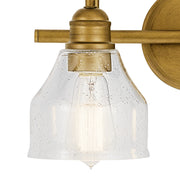 Kichler 45972NBR Two Light Bath, Natural Brass (4)