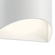 Kichler 49279WHLED LED Outdoor Wall Mount, White (2)