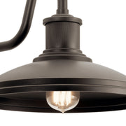 Kichler 49980OZ One Light Outdoor Wall Mount, Olde Bronze (2)
