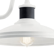 Kichler 49980WH One Light Outdoor Wall Mount, White (2)