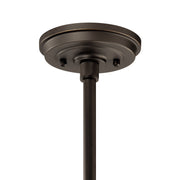 Kichler 49982OZ One Light Outdoor Pendant/Semi Flush, Olde Bronze (5)