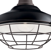 Kichler 49990BK One Light Outdoor Wall Mount, Black (3)