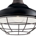 Kichler 49990BK Pier One Light Outdoor Wall Mount, Black Alternate Image 2.jpg