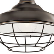 Kichler 49990OZ One Light Outdoor Wall Mount, Olde Bronze (3)