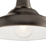 Kichler 49990OZ One Light Outdoor Wall Mount, Olde Bronze (4)