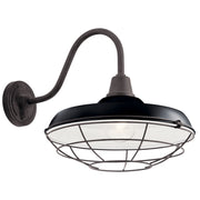 Kichler 49991BK One Light Outdoor Wall Mount, Black (2)