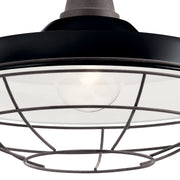 Kichler 49991BK One Light Outdoor Wall Mount, Black (3)