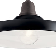 Kichler 49991BK One Light Outdoor Wall Mount, Black (4)