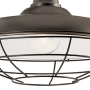 Kichler 49991OZ One Light Outdoor Wall Mount, Olde Bronze (3)