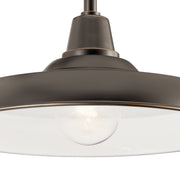 Kichler 49991OZ One Light Outdoor Wall Mount, Olde Bronze (4)