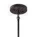 Kichler 49992BK Pier One Light Outdoor Pendant/Semi Flush Mount, Black Alternate Image 8.jpg