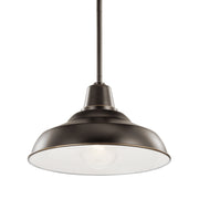 Kichler 49992OZ One Light Outdoor Pendant/Semi Flush, Olde Bronze (5)