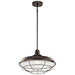 Kichler 49993OZ Pier One Light Outdoor Pendant/Semi Flush Mount, Olde Bronze Alternate Image 2.jpg