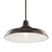 Kichler 49993OZ Pier One Light Outdoor Pendant/Semi Flush Mount, Olde Bronze Alternate Image.jpg