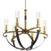 Kichler 52015NBR Artem Six Light Chandelier, Natural Brass Alternate Image.jpg