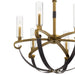 Kichler 52015NBR Artem Six Light Chandelier, Natural Brass Alternate Image 2.jpg