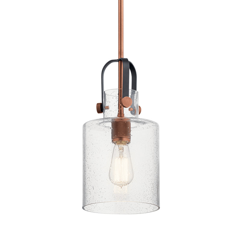Kichler 52035ACO One Light Pendant, Antique Copper (2)