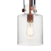 Kichler 52035ACO One Light Pendant, Antique Copper (3)