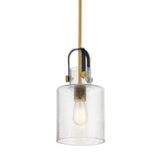 Kichler 52035NBR One Light Pendant, Natural Brass (2)