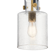 Kichler 52035NBR One Light Pendant, Natural Brass (3)
