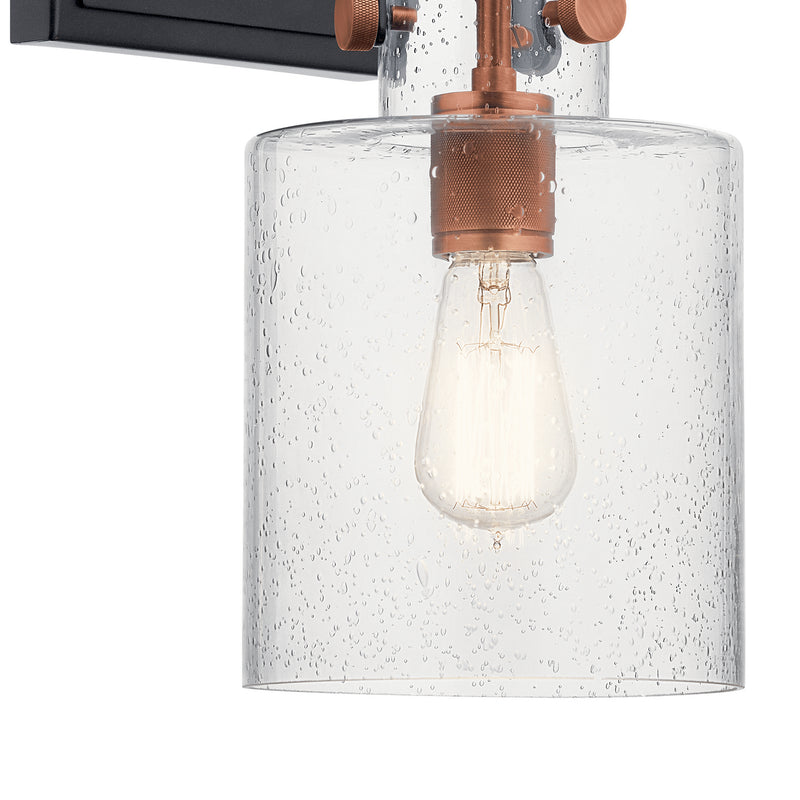 Kichler 52036ACO One Light Wall Sconce, Antique Copper (2)