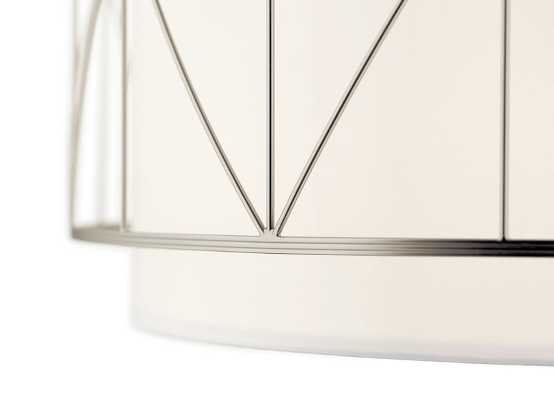 Kichler 52072SN Four Light Pendant, Satin Nickel (3)