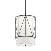 Kichler 52073BK One Light Pendant, Black (2)