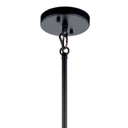 Kichler 52073BK One Light Pendant, Black (4)