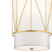 Kichler 52073CLG One Light Pendant, Classic Gold (3)