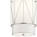 Kichler 52073SN Birkleigh One Light Pendant, Satin Nickel Alternate Image 2.jpg