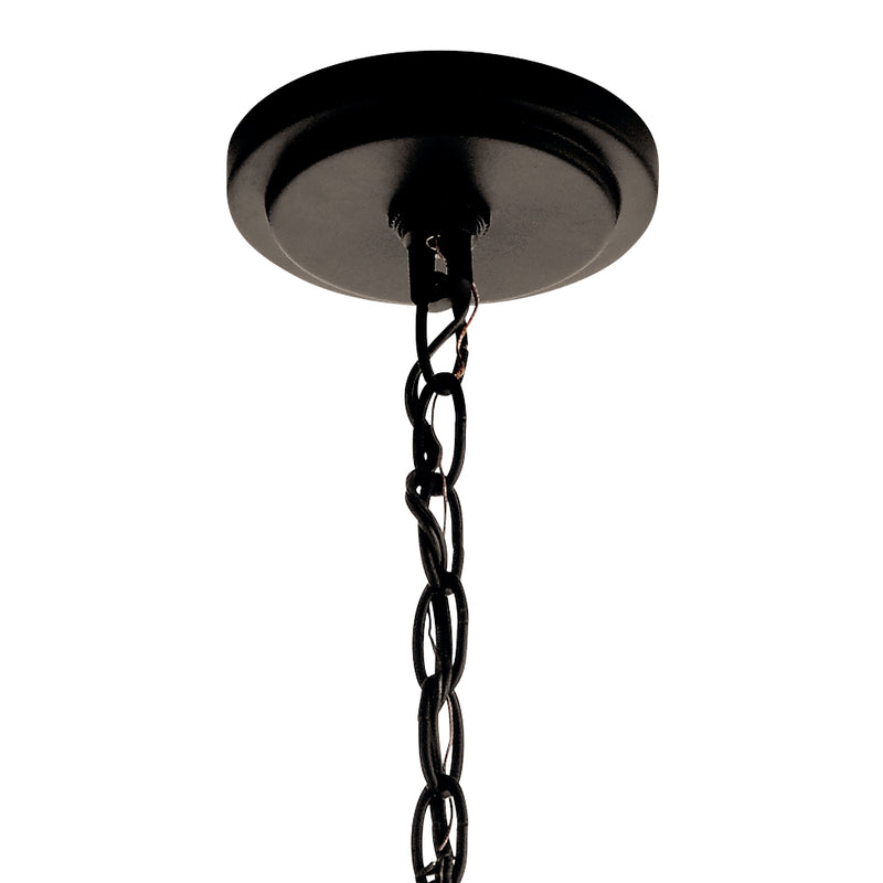 Kichler 52107OZ Six Light Chandelier, Olde Bronze (5)
