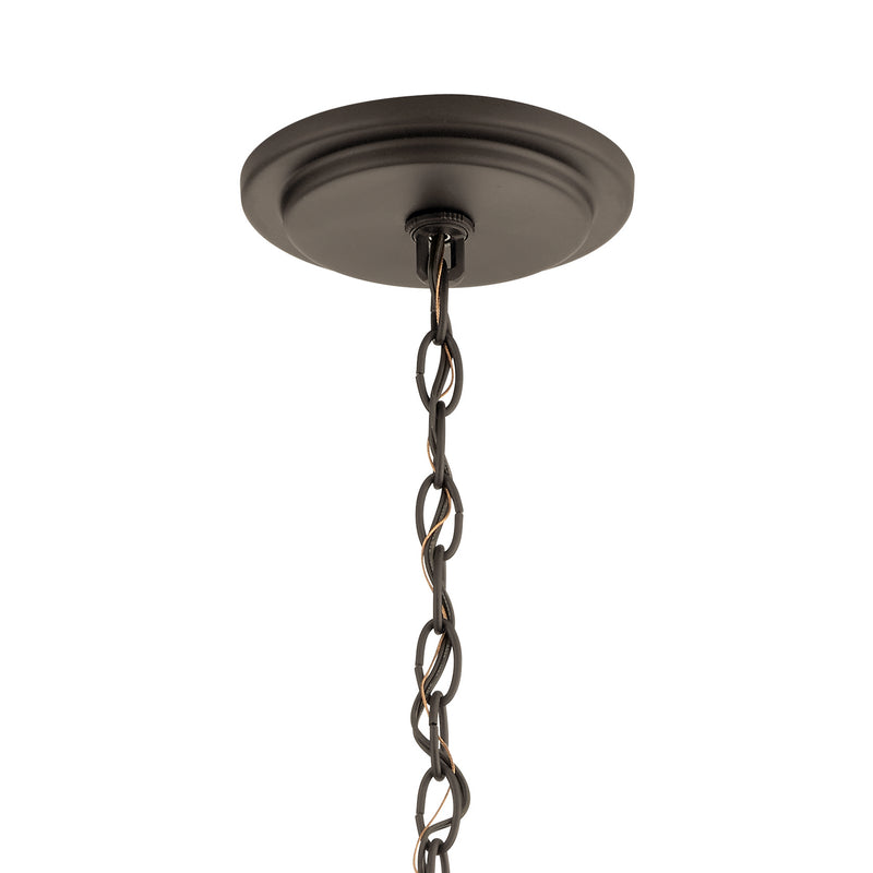 Kichler 52110OZ 21 Light Chandelier, Olde Bronze (4)