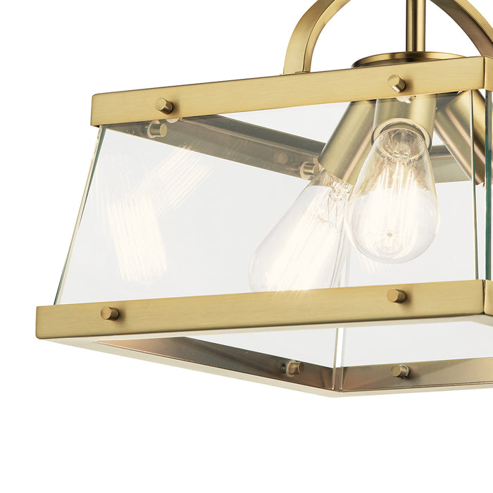 Kichler 52125BNB Darton Three Light Pendant/Semi Flush Mount, Brushed Natural Brass Alternate Image 4.jpg