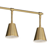 Kichler 52130BNB Six Light Rail Light, Brushed Natural Brass (3)