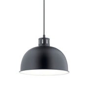 Kichler 52152BK One Light Pendant, Black (2)