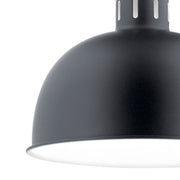 Kichler 52152BK One Light Pendant, Black (3)
