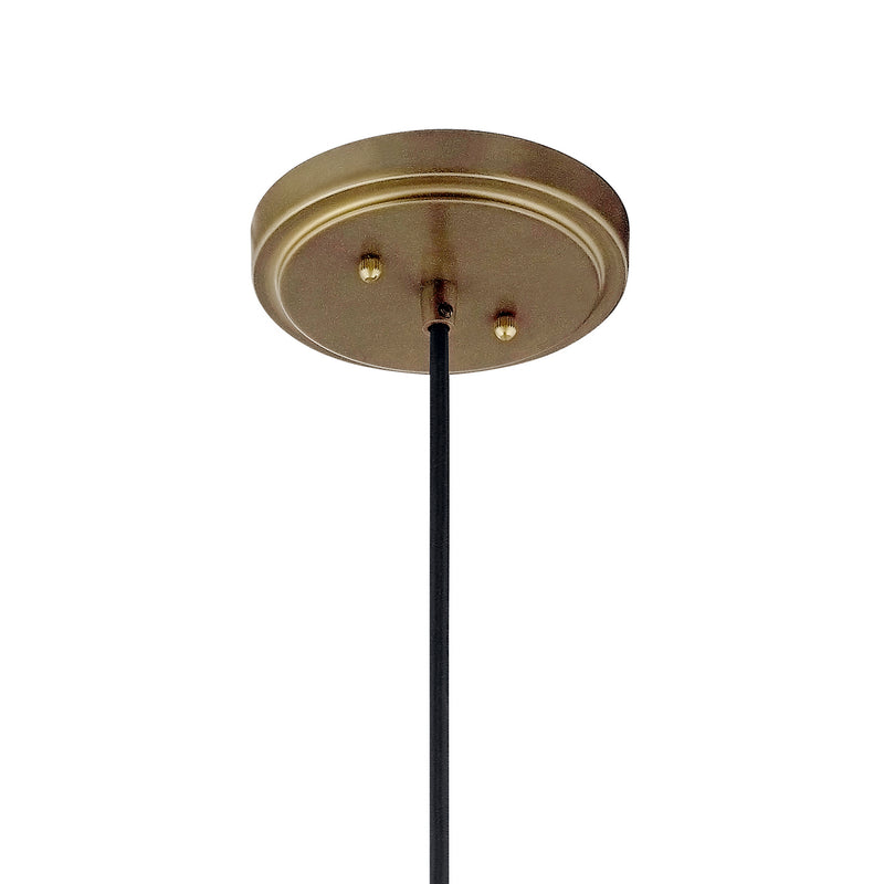 Kichler 52152NBR One Light Pendant, Natural Brass (4)