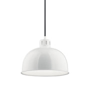 Kichler 52152WH One Light Pendant, White (2)