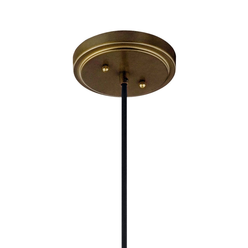 Kichler 52153NBR One Light Pendant, Natural Brass (4)