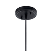 Kichler 52176BK One Light Pendant, Black (4)