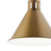 Kichler 52176NBR One Light Pendant, Natural Brass (3)