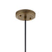 Kichler 52176NBR One Light Pendant, Natural Brass (4)