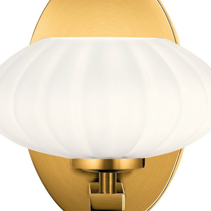 Kichler 52229FXG Pim One Light Wall Sconce, Fox Gold Alternate Image 3.jpg