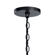 Kichler 52305BK 12 Light Chandelier, Black (4)
