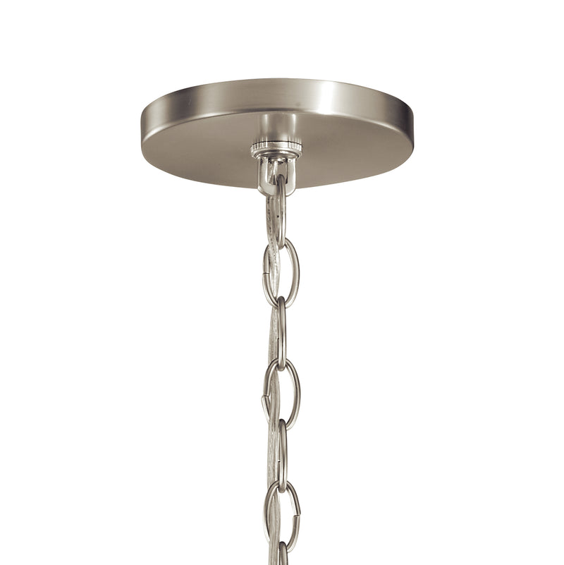 Kichler 52305NI 12 Light Chandelier, Brushed Nickel (4)