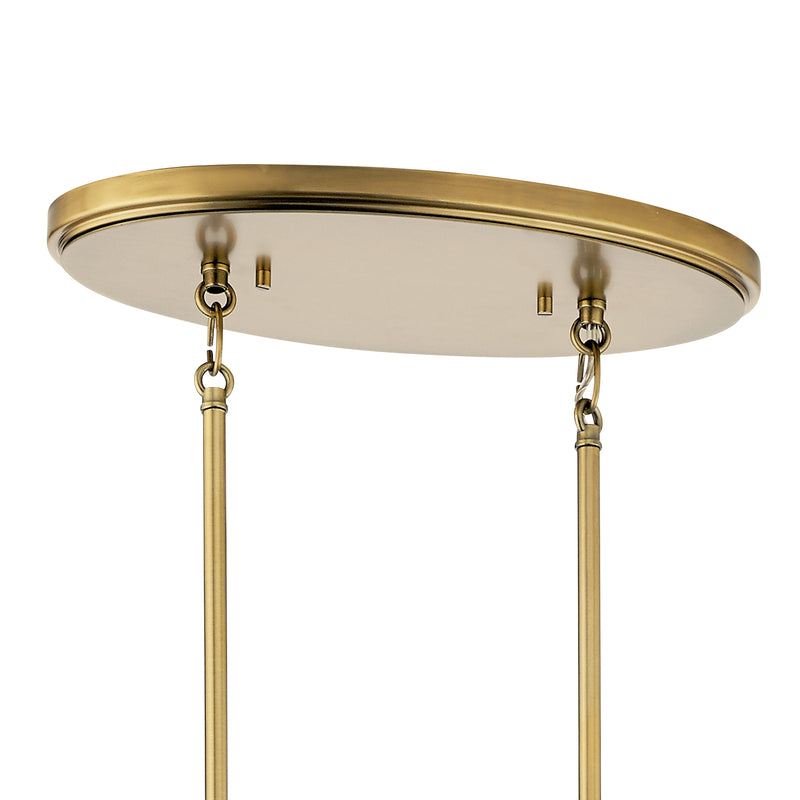 Kichler 52315BNB Eight Light Chandelier, Brushed Natural Brass (5)