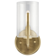 Kichler 52316BNB One Light Wall Sconce, Brushed Natural Brass (3)