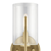 Kichler 52316BNB One Light Wall Sconce, Brushed Natural Brass (4)