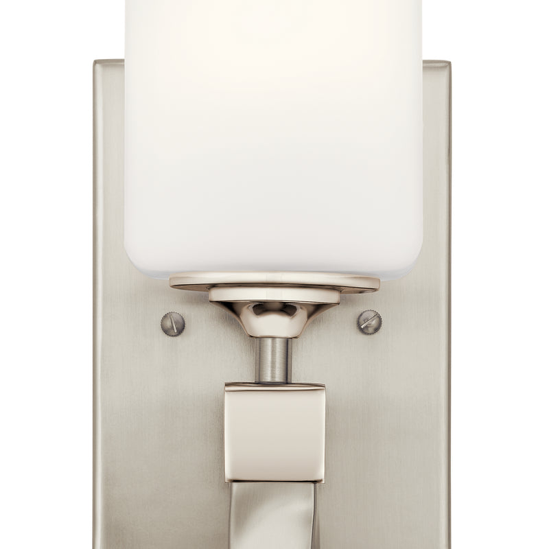 Kichler 55000NI One Light Wall Sconce, Brushed Nickel (4)