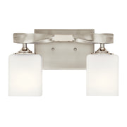 Kichler 55001NI Two Light Bath, Brushed Nickel (3)